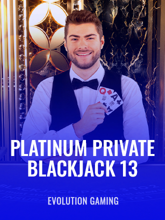Platinum Private Blackjack 13