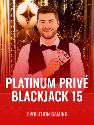 Platinum Private Blackjack 15