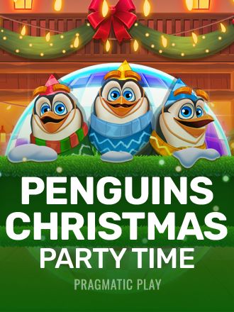 Penguins Christmas Party Time